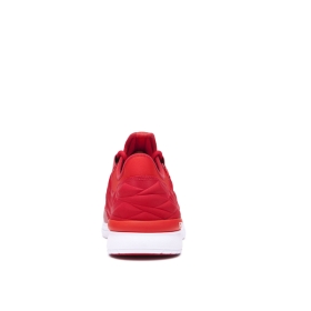 Supra Womens FLOW RUN EVO Formula One/Risk Red/white Low Top Shoes | CA-42213